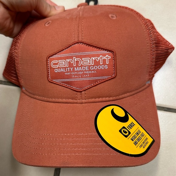 Carhartt Other - NWT Men’s Carhartt Mesh Back Quality Patch Trucker Cap Hat